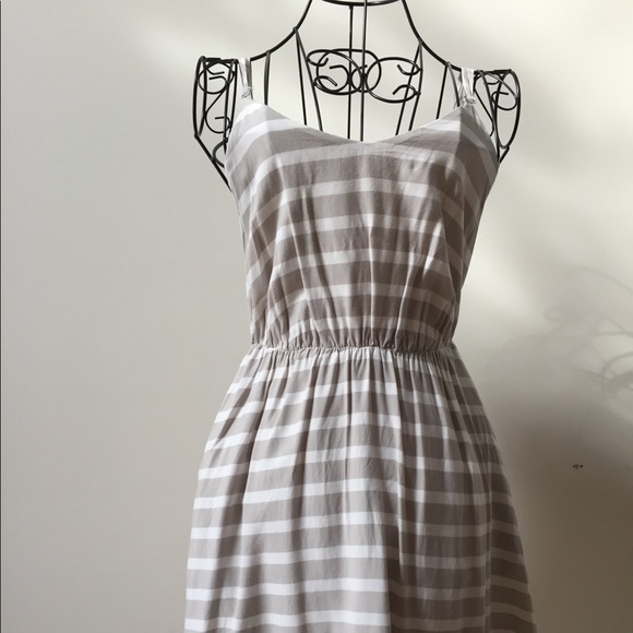 LC Lauren Conrad Dresses & Skirts - LC Lauren Conrad striped sundress pockets lined 2